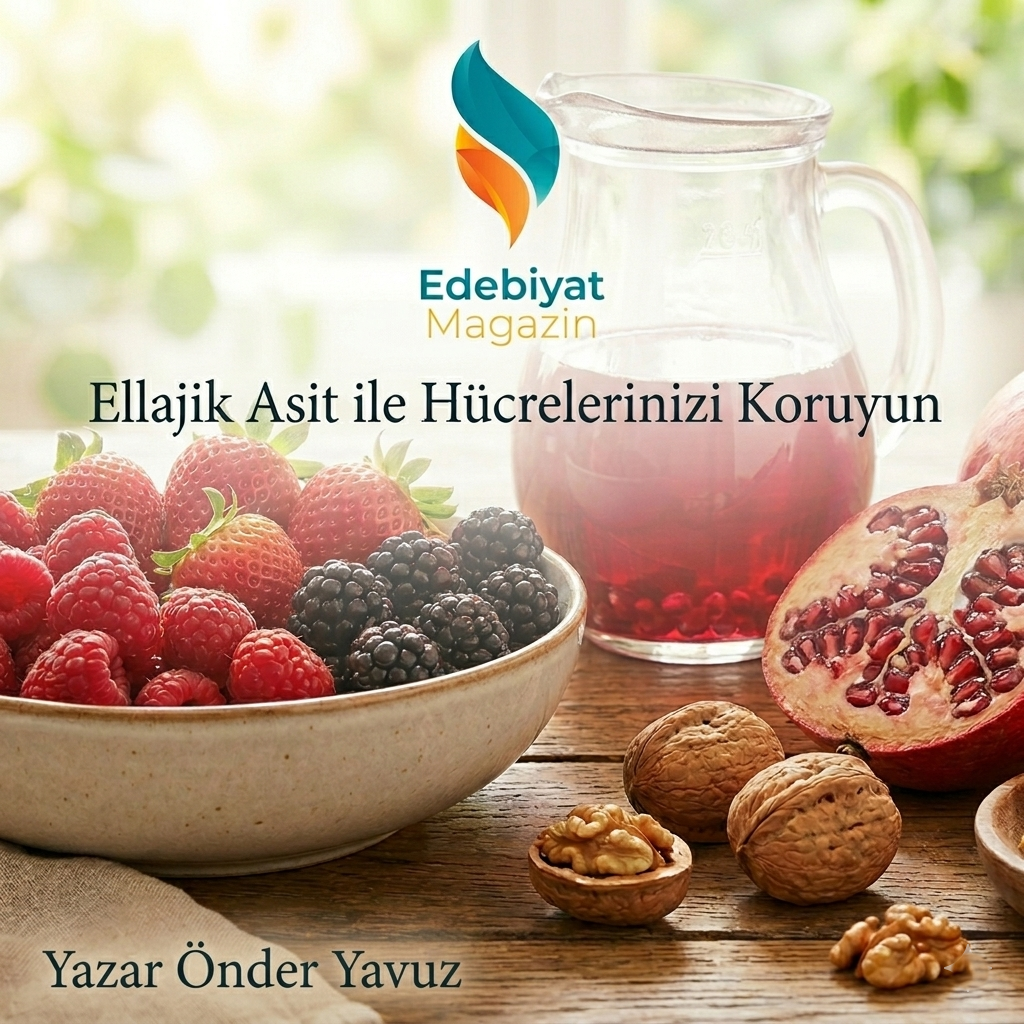 Doğanın Kırmızı Kalkanı: Ellajik Asit ile Hücrelerinizi Koruyun
