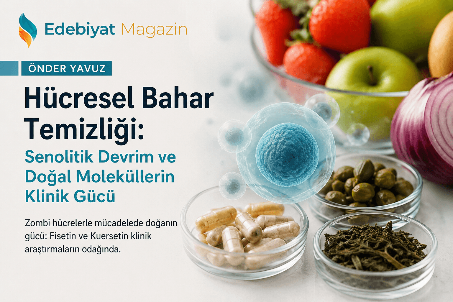 Hücresel Bahar Temizliği: Senolitik Devrim ve Doğal Moleküllerin Klinik Gücü