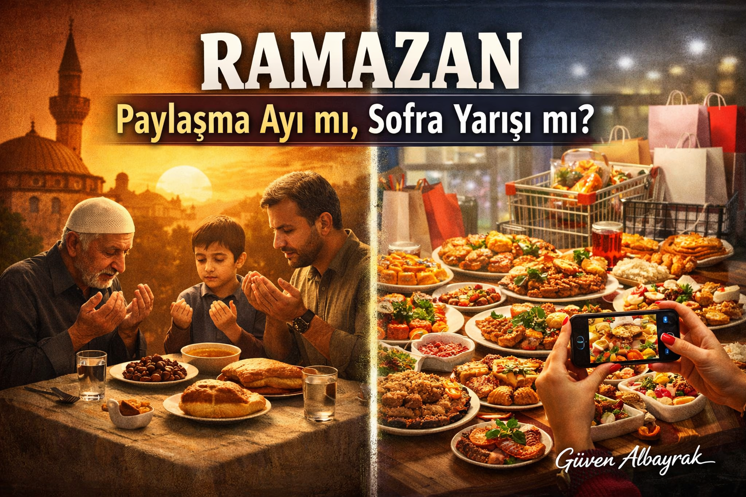 Ramazan: Nefsi Terbiye Ayından Sofra Rekabetine