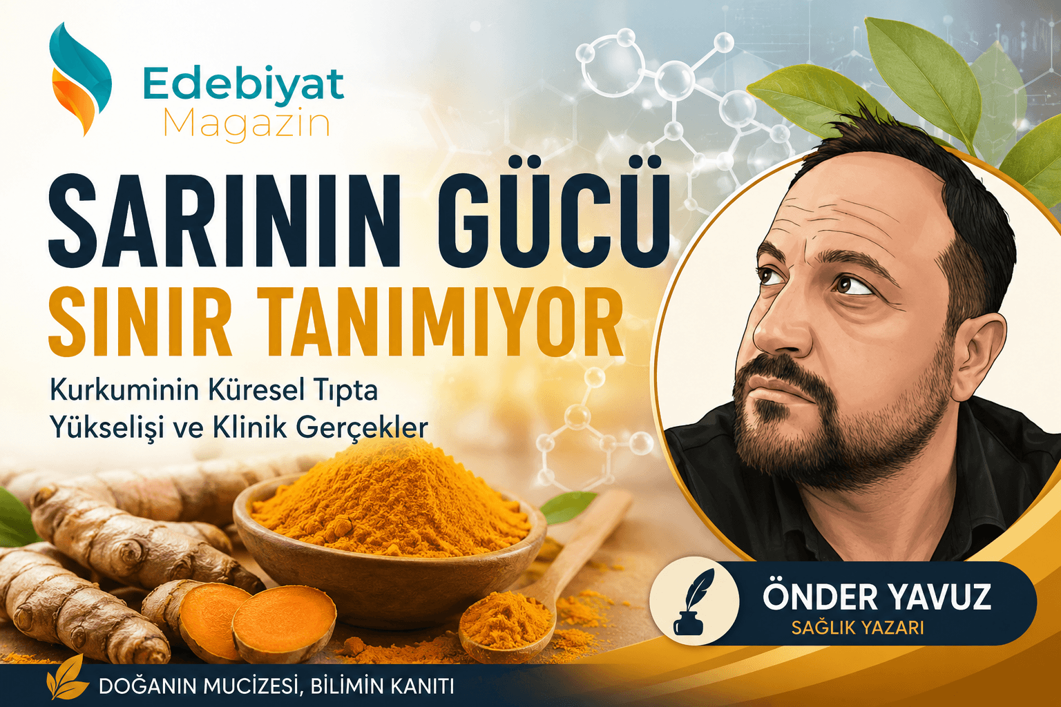 Sarının Gücü Sınır Tanımıyor: Kurkuminin Küresel Tıpta Yükselişi ve Klinik Gerçekler