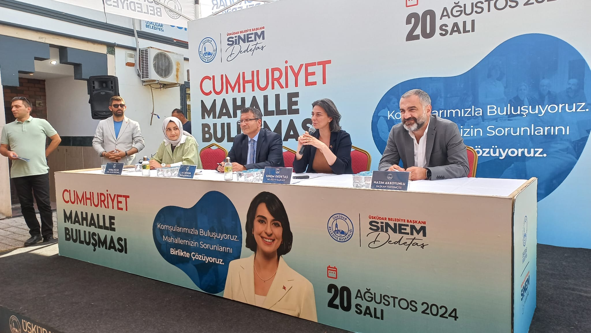Cumhuriyet Mahallesi Sakinlerinden Başkan Dedetaş' a Tam Destek Cumhuriyet Mahallesi Sakinlerinden Başkan Dedetaş' a Tam Destek