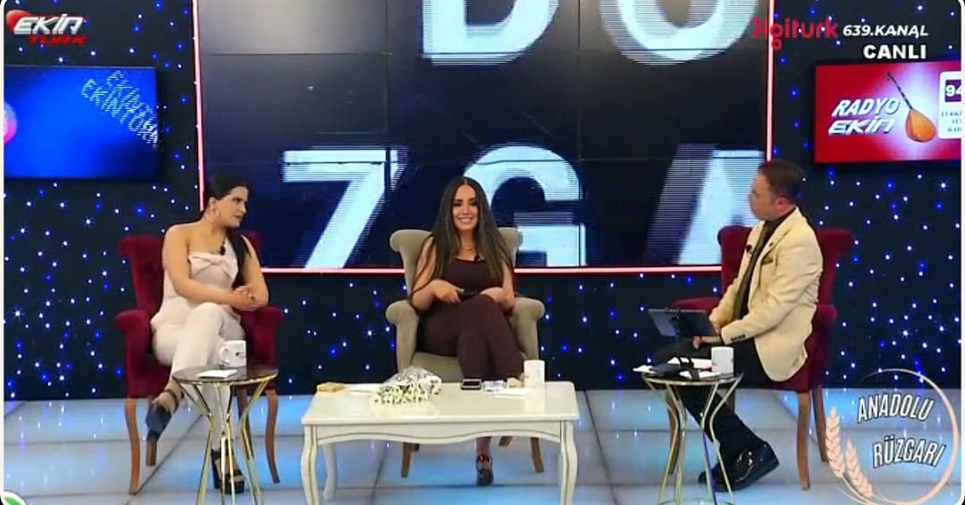 Anadolu’nun Rüzgârı Bu Kez Ekin Türk Ekranlarında Esti! Anadolu’nun Rüzgârı Bu Kez Ekin Türk Ekranlarında Esti!