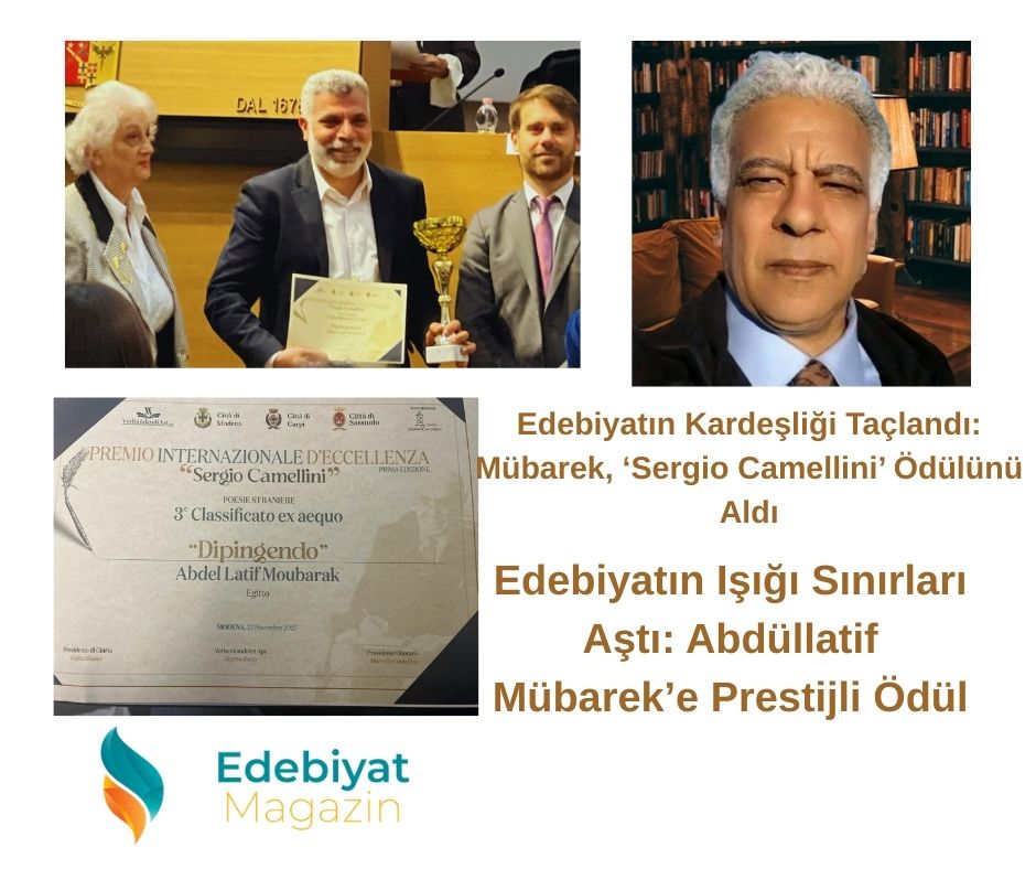 Mısırlı Şair Abdüllatif Mübarek’e İtalya’dan Prestijli “Sergio Camellini” Şiir Ödülü