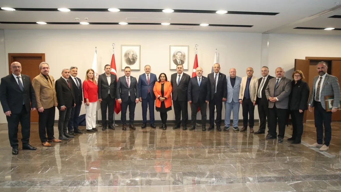 TİMBİR Heyetinden Bakan Yardımcısı Sayan’a Ziyaret
