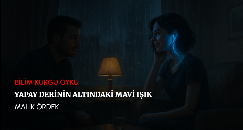 YAPAY DERİNİN ALTINDAKİ MAVİ IŞIK
