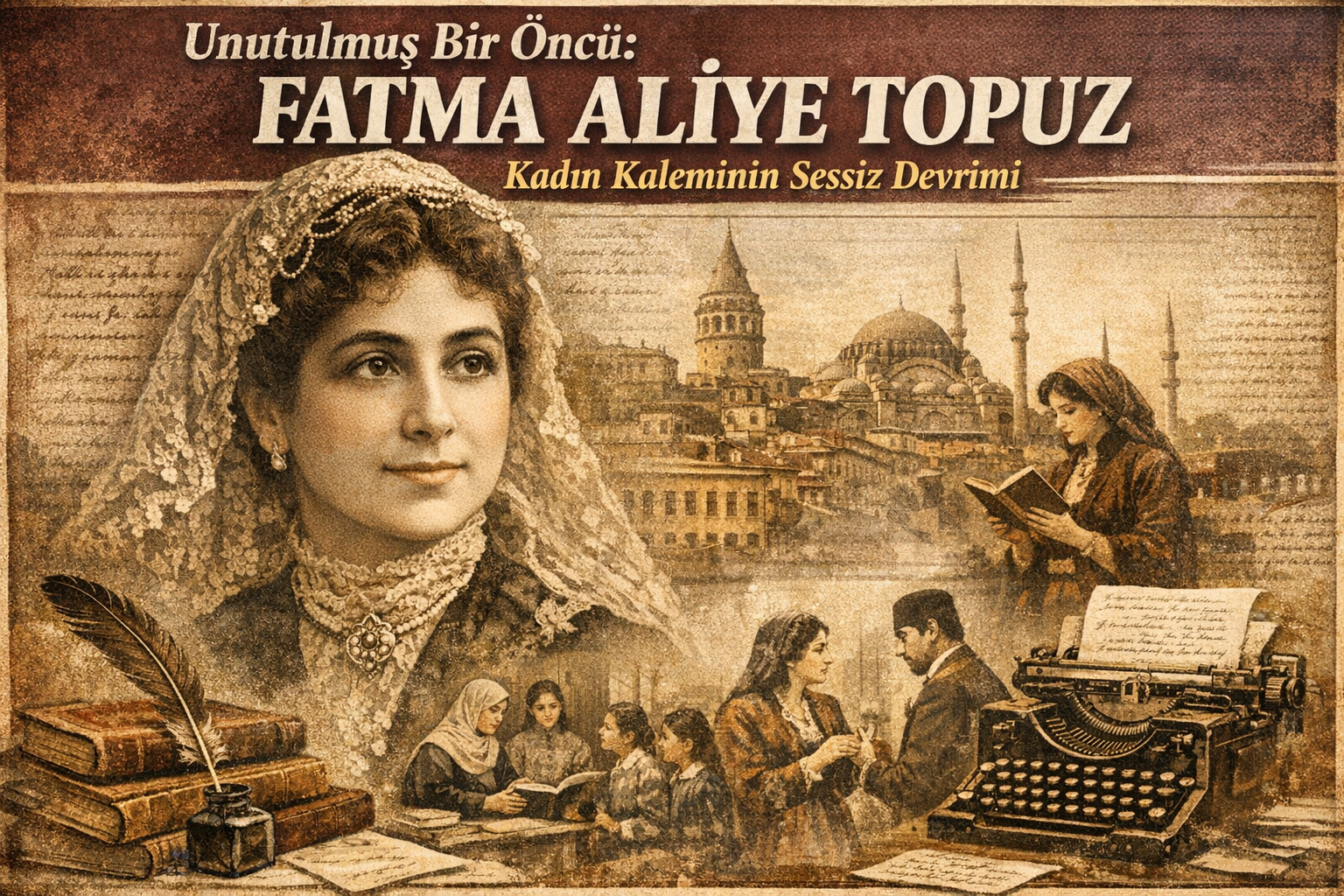 Unutulmuş Bir Öncü: Fatma Aliye Topuz ve Kadın Kaleminin Sessiz Devrimi