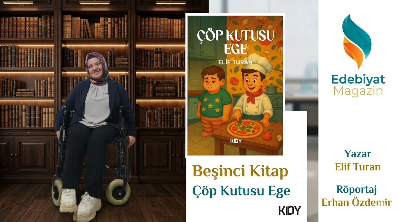 Elif Turan’dan 5. Kitap Müjdesi: "Çöp Kutusu Ege" ile Küllerinden Yeniden Doğuş Elif Turan’dan 5. Kitap Müjdesi: "Çöp Kutusu Ege" ile Küllerinden Yeniden Doğuş