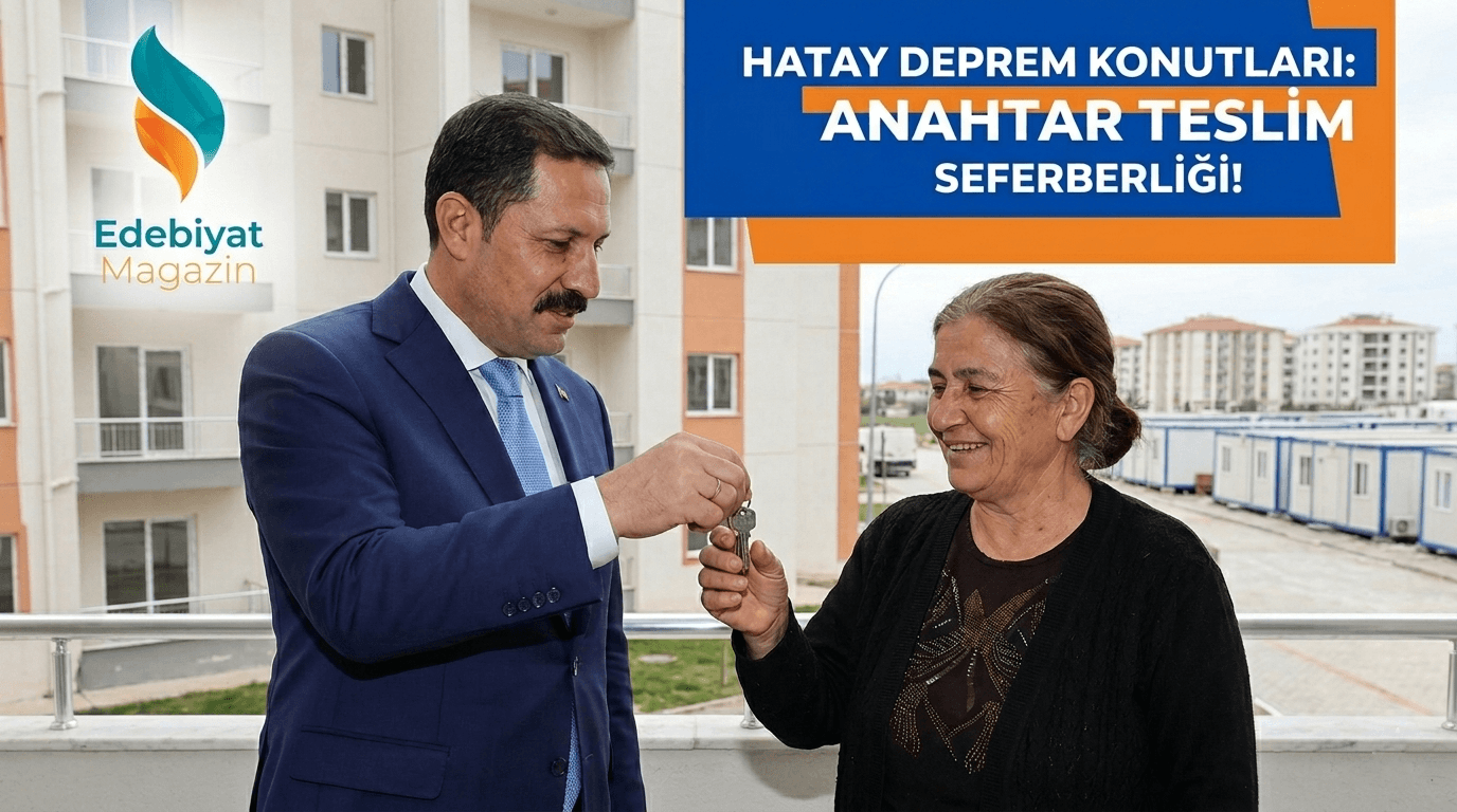 Hatay'da Konut Seferberliği: 7 Bin Hak Sahibine "Evinize Dönün" Çağrısı Hatay'da Konut Seferberliği: 7 Bin Hak Sahibine "Evinize Dönün" Çağrısı