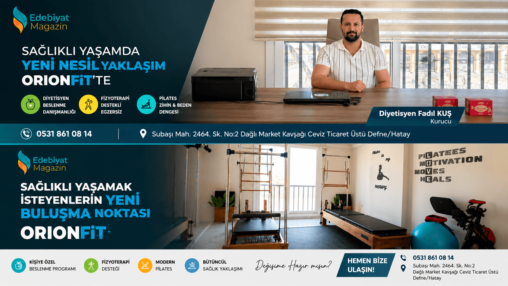Sağlıklı Yaşamda Yeni Nesil Yaklaşım ORIONFiT’te Sağlıklı Yaşamda Yeni Nesil Yaklaşım ORIONFiT’te