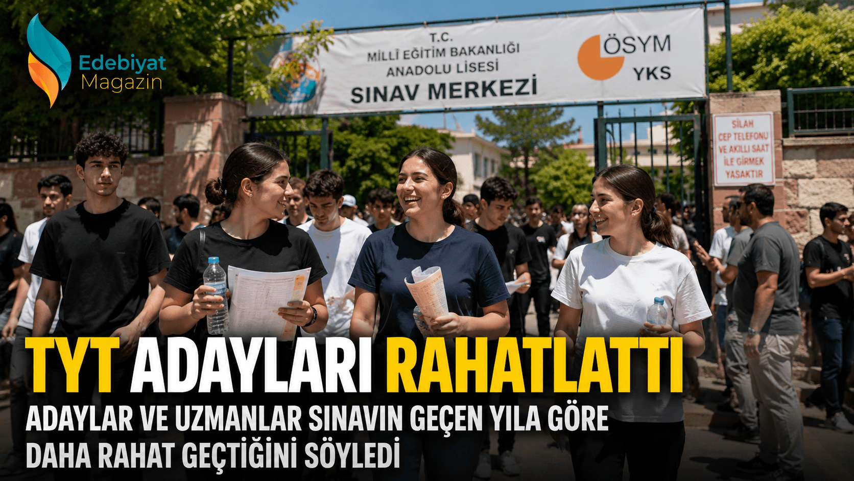 TYT'DE ORTAK GÖRÜŞ: KOLAYDI TYT'DE ORTAK GÖRÜŞ: KOLAYDI