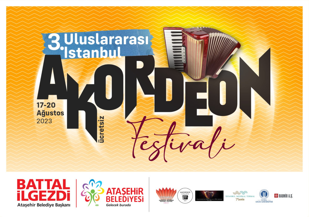 3. ULUSLARARASI İSTANBUL AKORDEON FESTİVALİ BAŞLIYOR 3. ULUSLARARASI İSTANBUL AKORDEON FESTİVALİ BAŞLIYOR