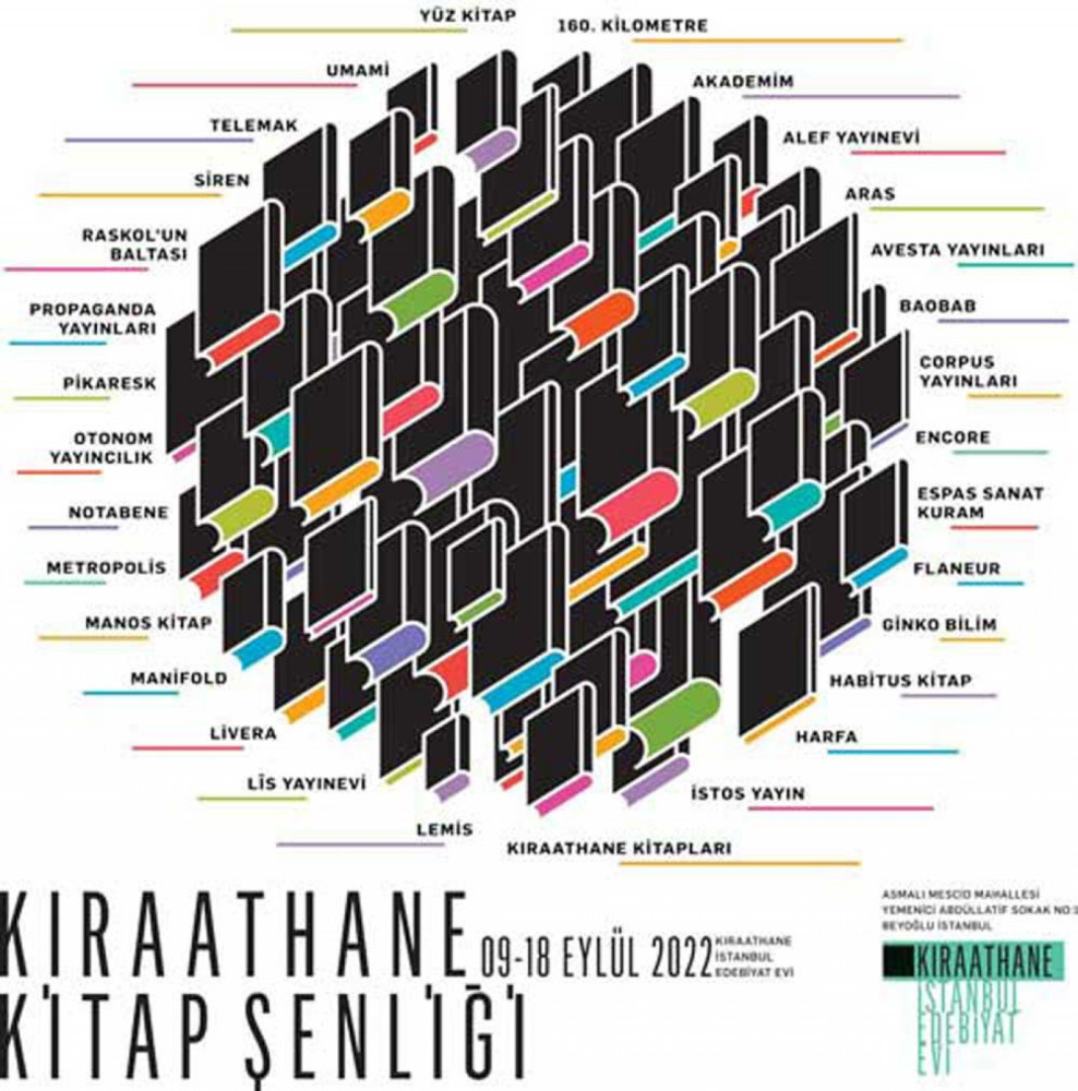 4. Kıraathane Kitap Şenliği 9-18 Eylül 2022 4. Kıraathane Kitap Şenliği 9-18 Eylül 2022