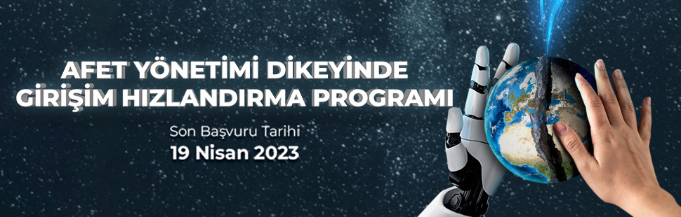 “AFET YÖNETİMİ” HAKKINDA YENİ ÖNERİLERİNİZ VARSA, BU PROGRAM KATILIMINIZI BEKLİYOR! “AFET YÖNETİMİ” HAKKINDA YENİ ÖNERİLERİNİZ VARSA, BU PROGRAM KATILIMINIZI BEKLİYOR!