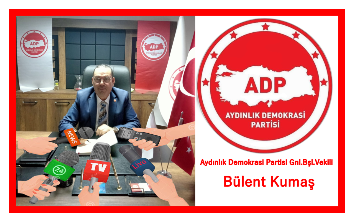 Başkan Vekili Bülent Kumaş 10 Ocak Çalışan Emektar Gazeteciler Gününü Kutluyorum.
