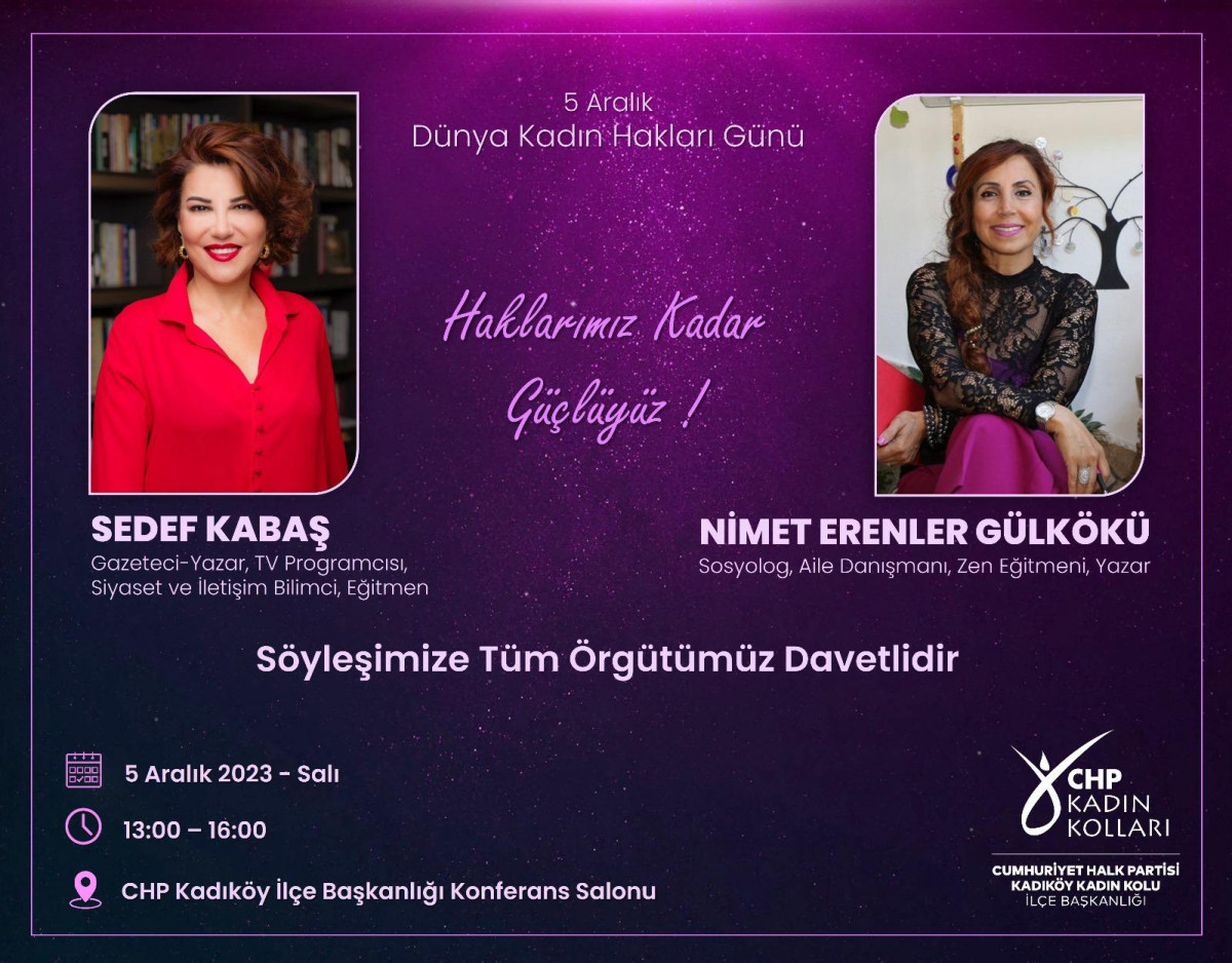 HAKLARIMIZ KADAR GÜÇLÜYÜZ ! HAKLARIMIZ KADAR GÜÇLÜYÜZ !
