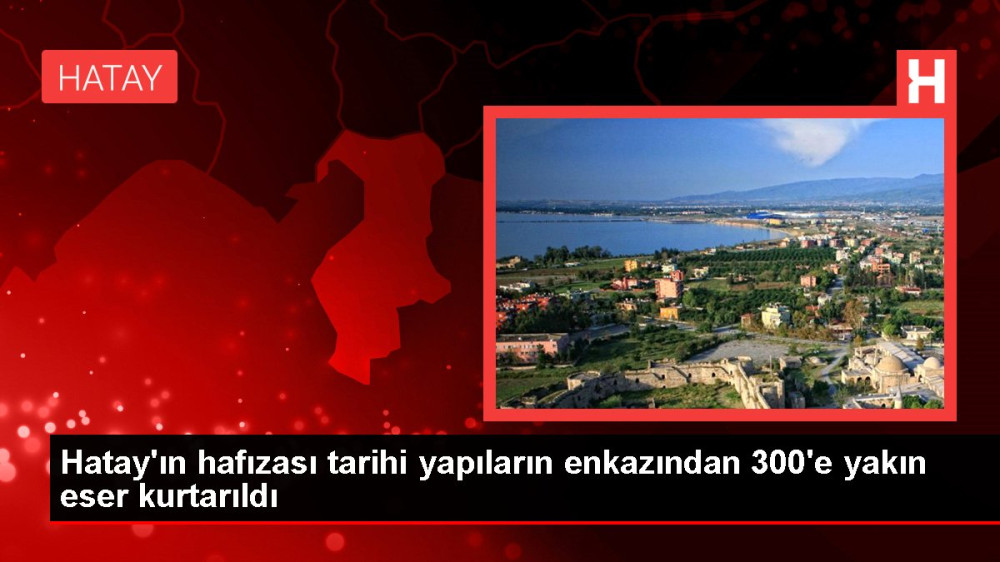 Hatay'ın hafızası tarihi yapıların enkazından 300'e yakın eser kurtarıldı Hatay'ın hafızası tarihi yapıların enkazından 300'e yakın eser kurtarıldı