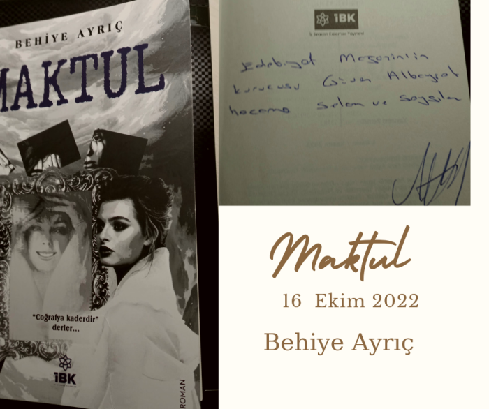 MAKTUL ROMANIN ANALİZİ MAKTUL ROMANIN ANALİZİ