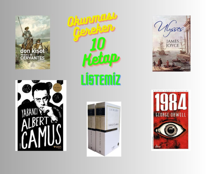 OKUNMASI GEREKEN 10 KİTAP OKUNMASI GEREKEN 10 KİTAP