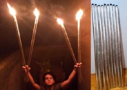 Yakıtı Fitili içinde kullanıma hazır Meşale üreltildi. Yakıtı Fitili içinde kullanıma hazır Meşale üreltildi.